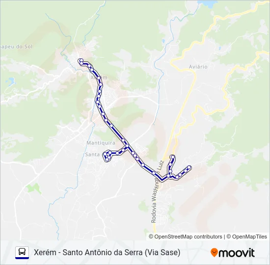23 Bus Line Map