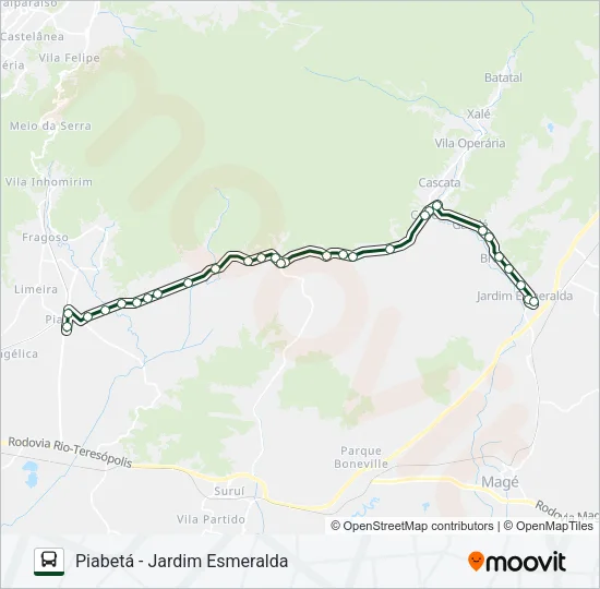 1018 Bus Line Map