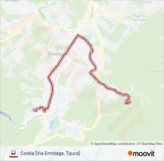 01C Bus Line Map