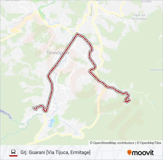 01C Bus Line Map