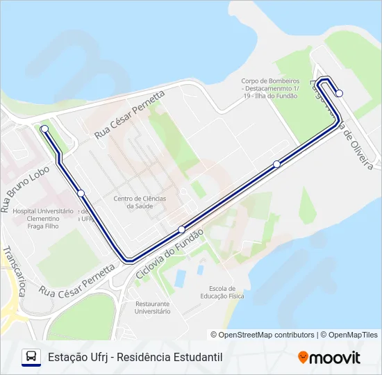 3 Bus Line Map