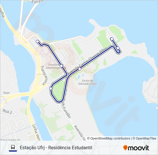 3 Bus Line Map