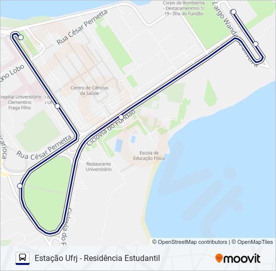 3 bus Line Map