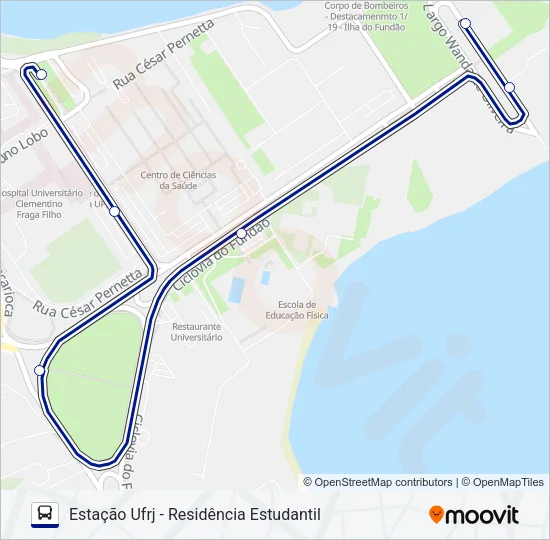 3 Bus Line Map
