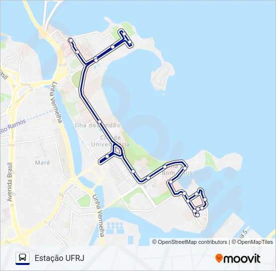 4 Bus Line Map
