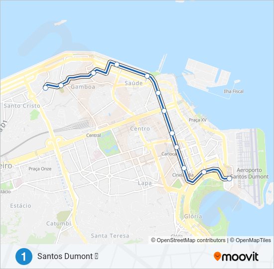 l1 Route: Schedules, Stops & Maps - Santos Dumont (Updated)