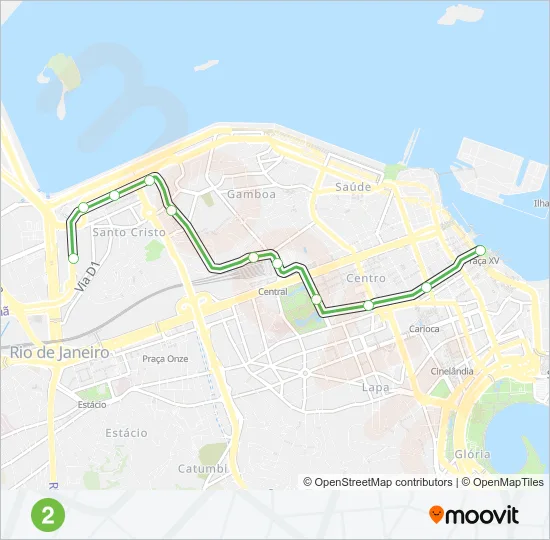 L2 Light Rail Line Map
