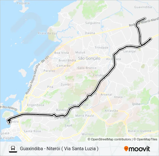 487M Bus Line Map