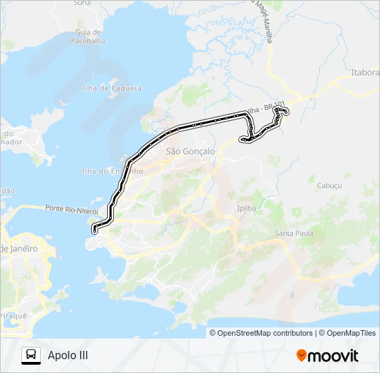 489M Bus Line Map