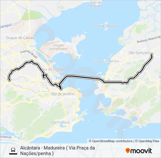 718D Bus Line Map