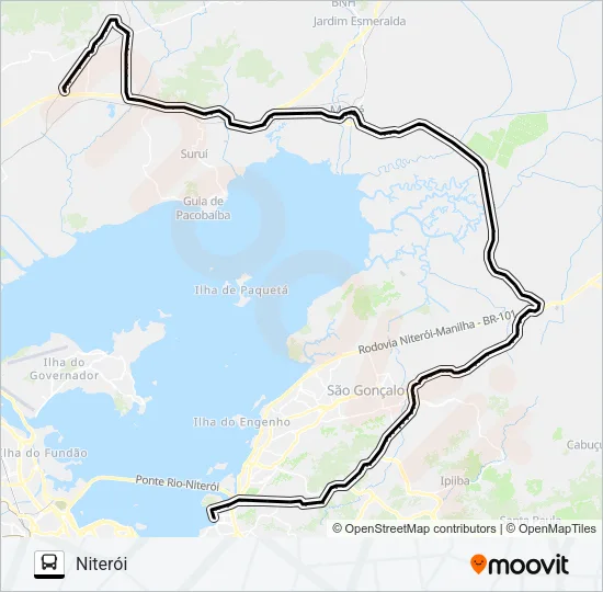 511Q Bus Line Map