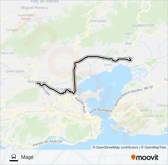 603I Bus Line Map