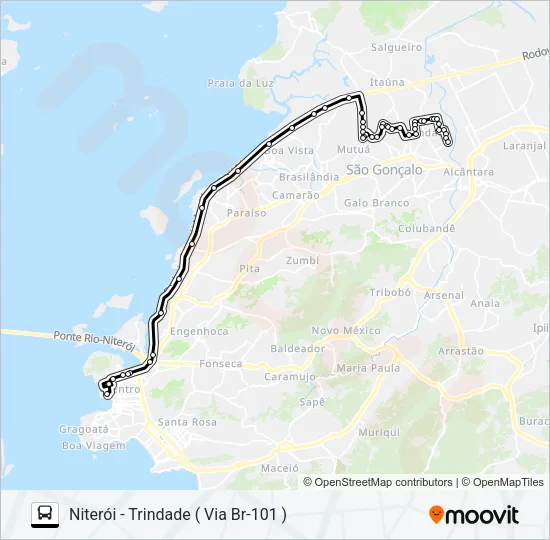 404M Bus Line Map