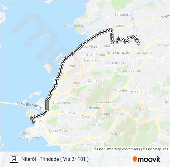 404M Bus Line Map