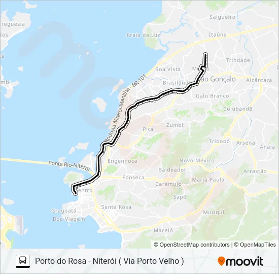 515M Bus Line Map