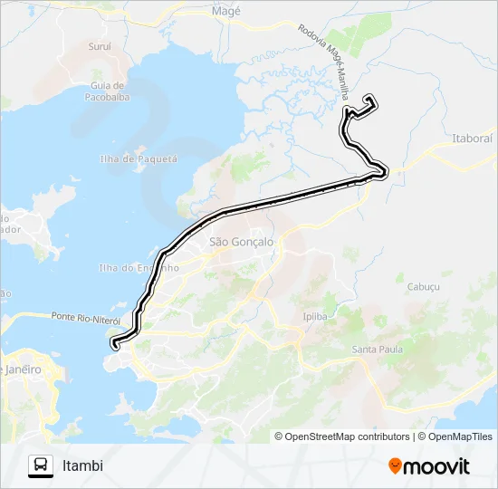 426M Bus Line Map