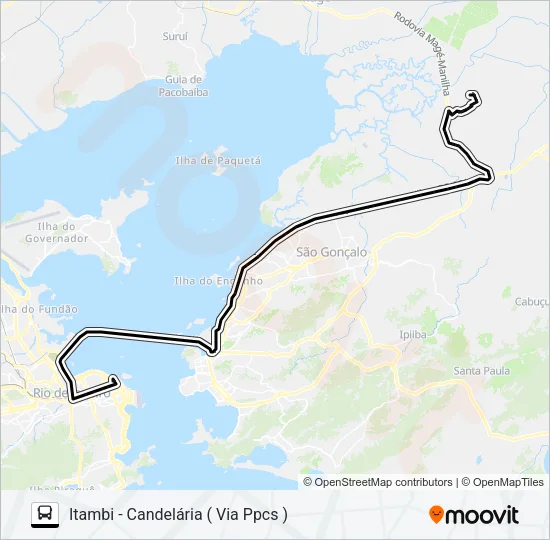 568D Bus Line Map