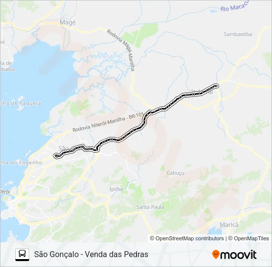 587M Bus Line Map