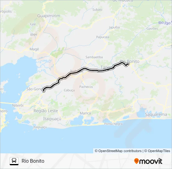 MB33 Bus Line Map