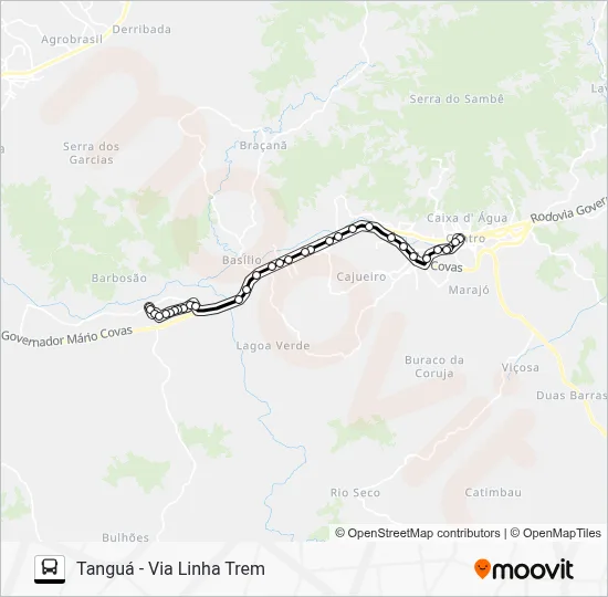 MB34 Bus Line Map