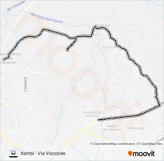 MB36 Bus Line Map