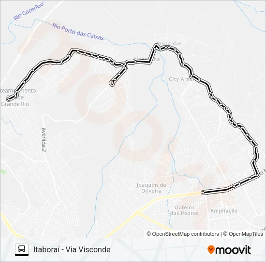 MB36 Bus Line Map