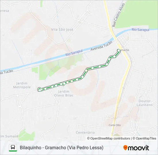 29 Bus Line Map