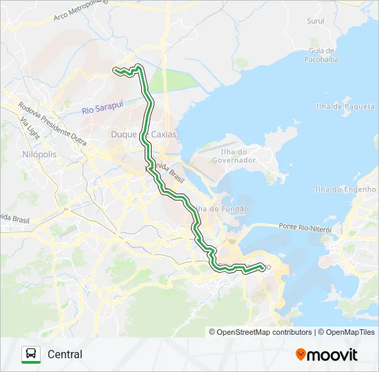 600C Bus Line Map