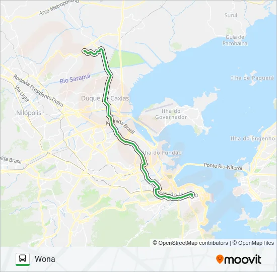 600C Bus Line Map