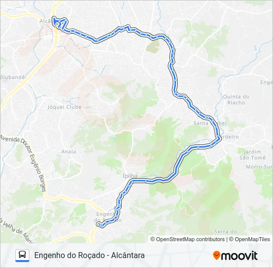 08 Bus Line Map
