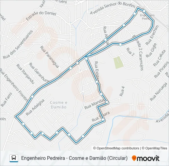 08 Bus Line Map