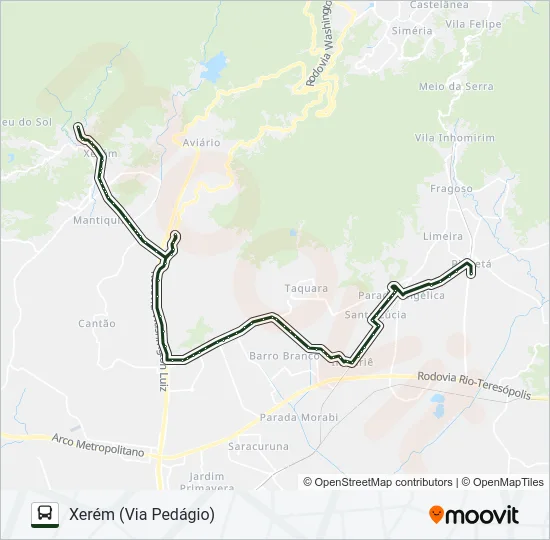 765I Bus Line Map