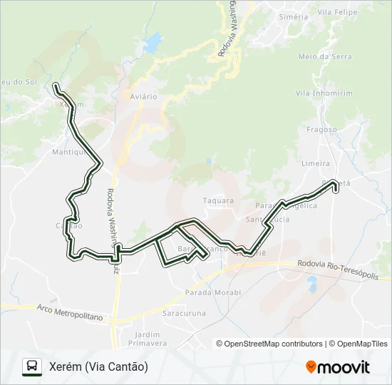 765I Bus Line Map