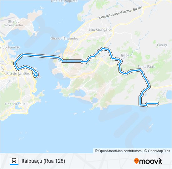 6146D (EXECUTIVO) bus Line Map