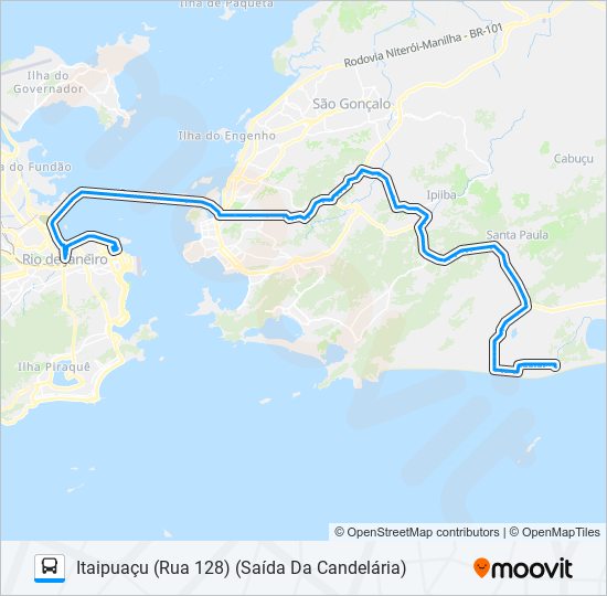 6146D (EXECUTIVO) bus Line Map