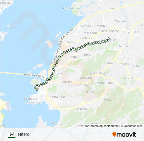 528 Bus Line Map