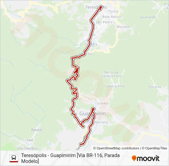 MS11 Bus Line Map
