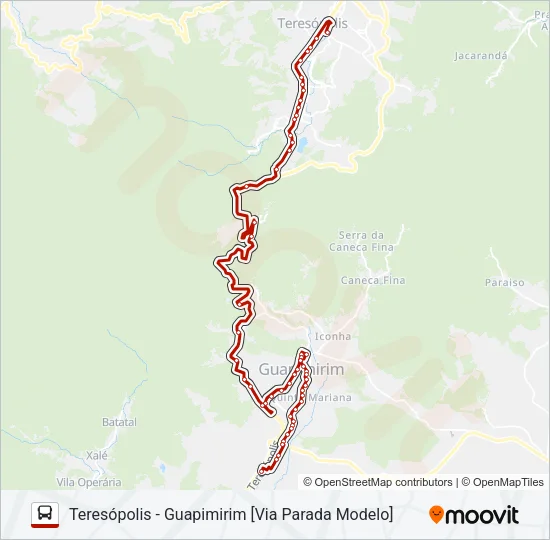 MS11 Bus Line Map
