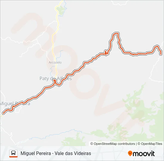 PS10 Bus Line Map