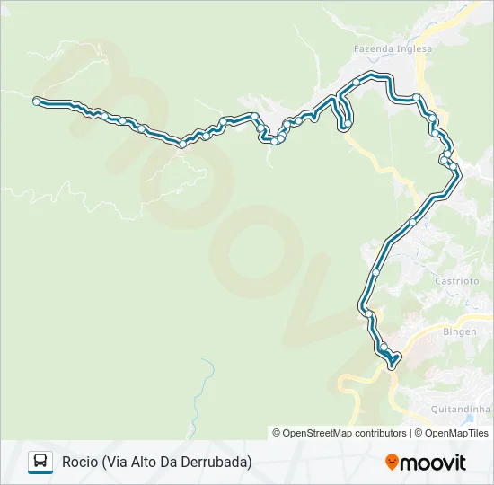101 Bus Line Map