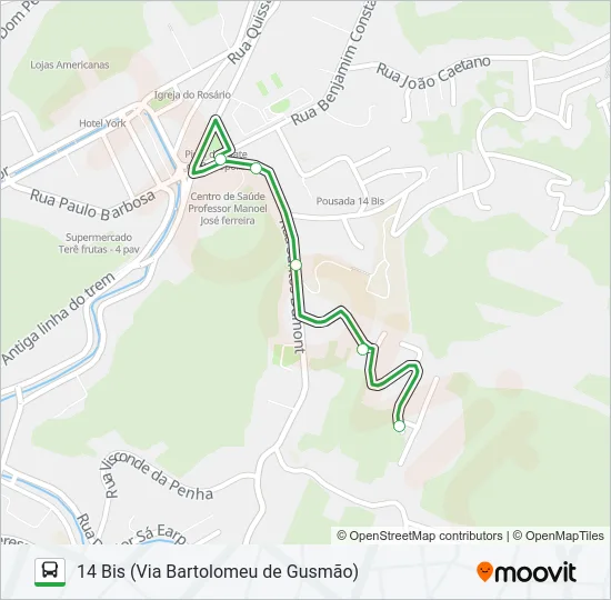102 Bus Line Map
