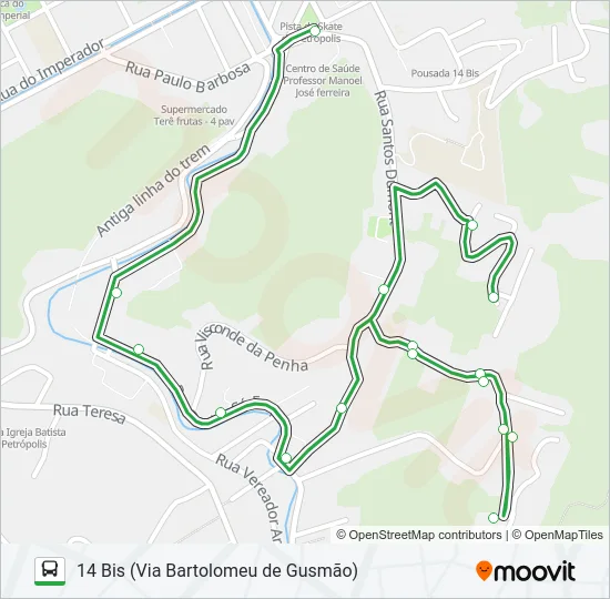 102 Bus Line Map