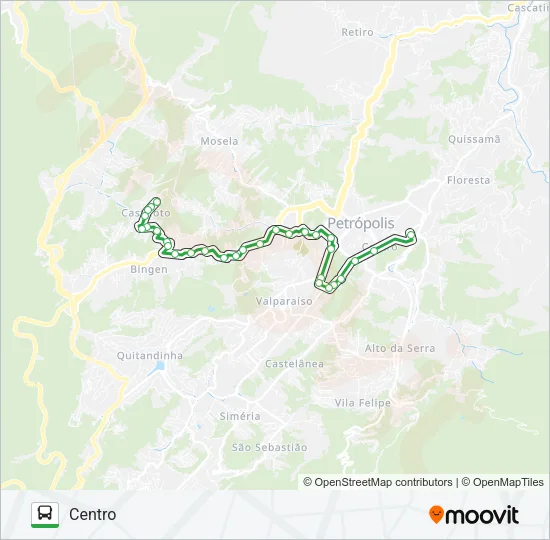 108 Bus Line Map