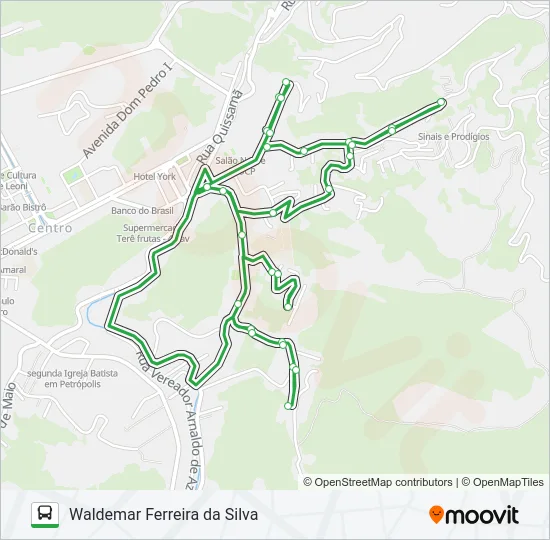 112 Bus Line Map