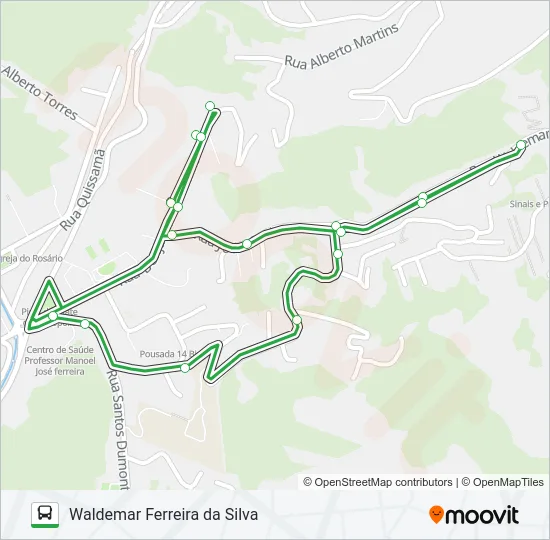 112 Bus Line Map
