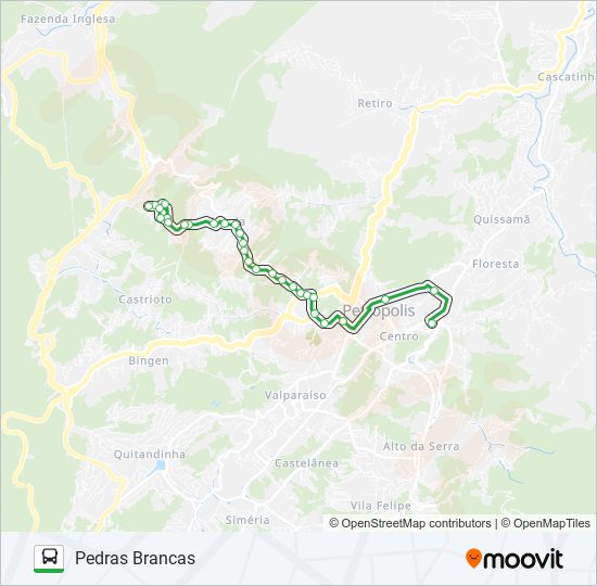 118 bus Line Map