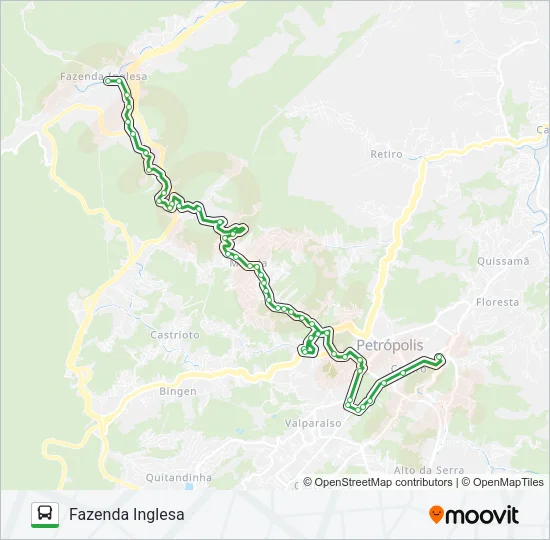 122 Bus Line Map