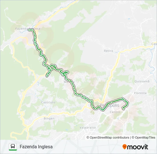 122 Bus Line Map