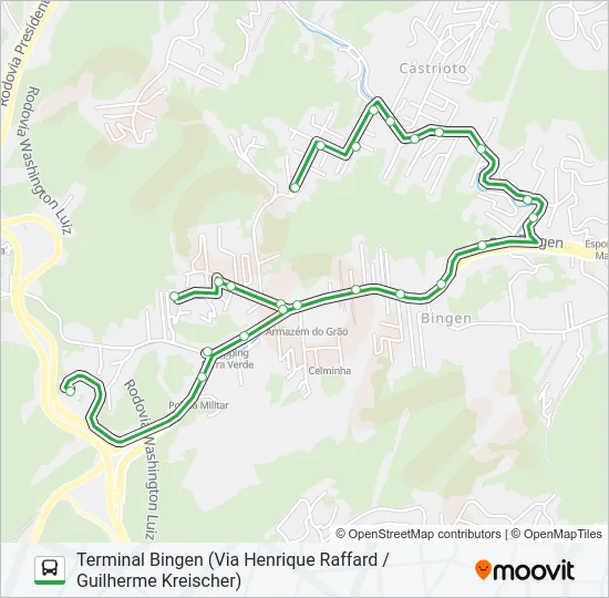 123 Bus Line Map