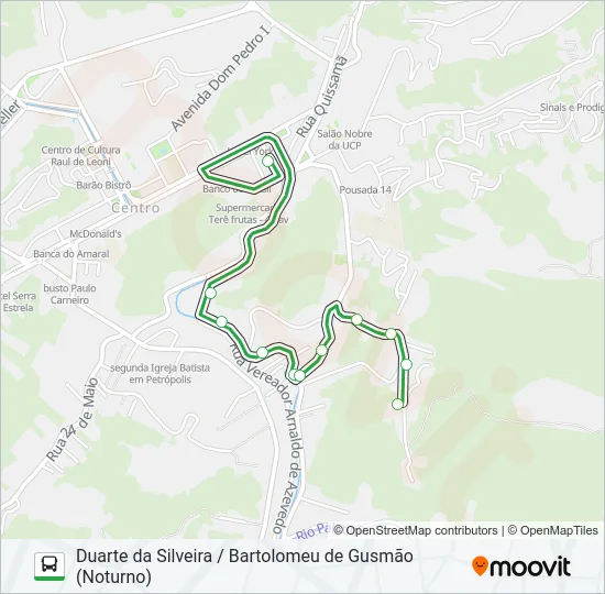 126 Bus Line Map
